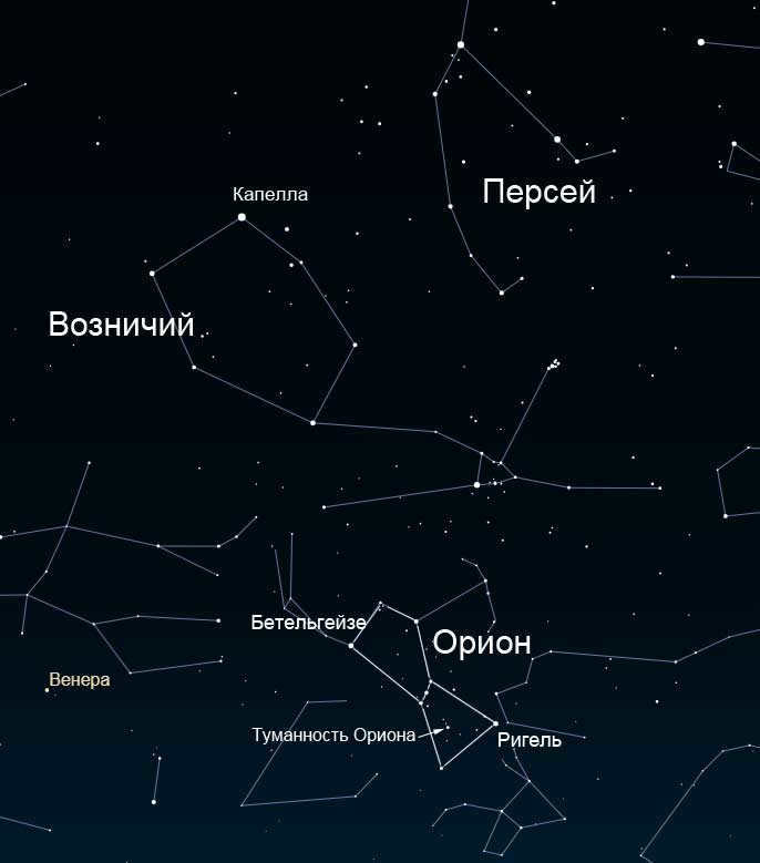 How to find the constellation Orion
