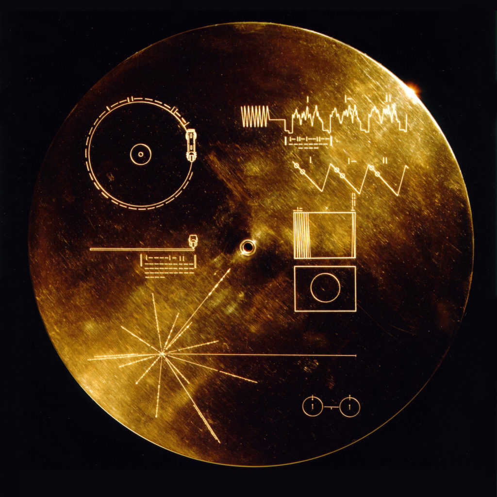 "Voyagers, mankind's greatest space mission.