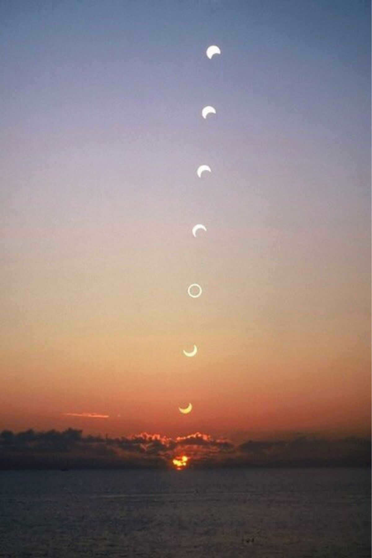 Sun and Moon in the sky