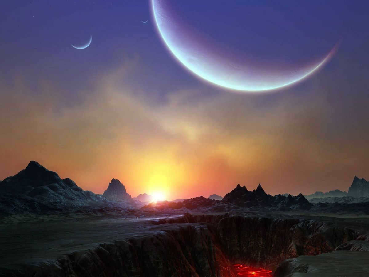 Fantastic Lunar Landscapes