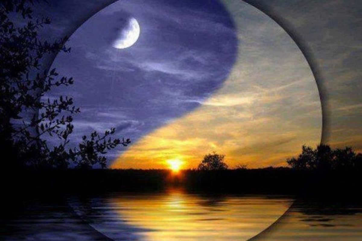 Day meets night