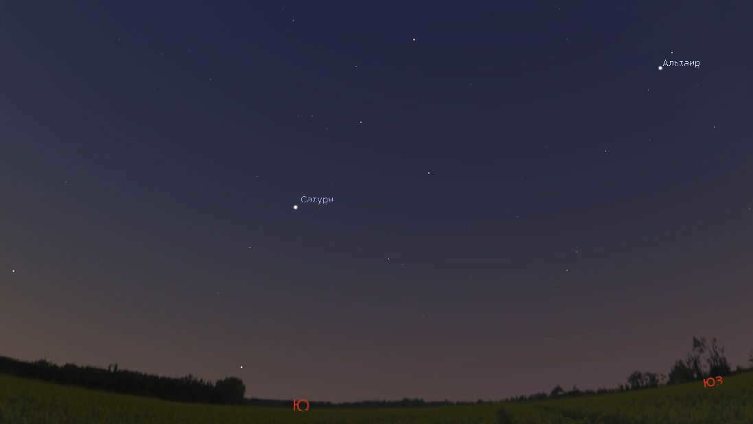 Saturn in July 2023