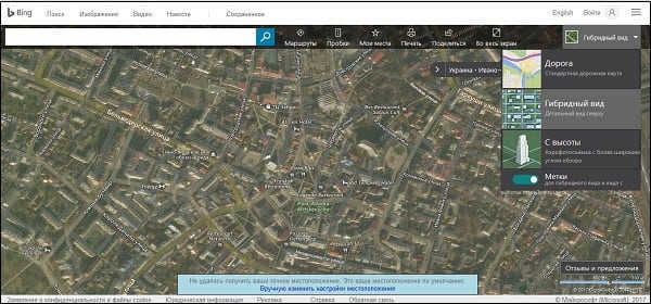 Bing Maps