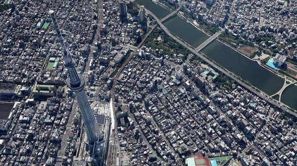 Google map in 3D