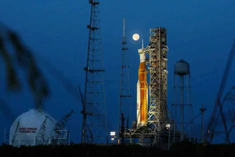 Space Launch System (SLS) rocket.