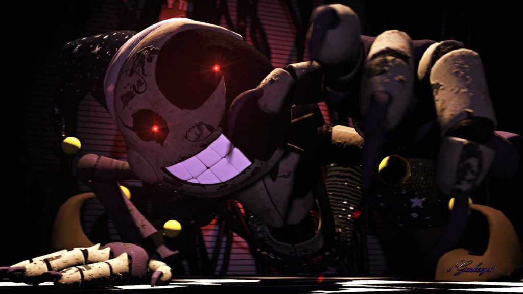 Educator Sun and Moon from FNaF 9 Security Breach art 2