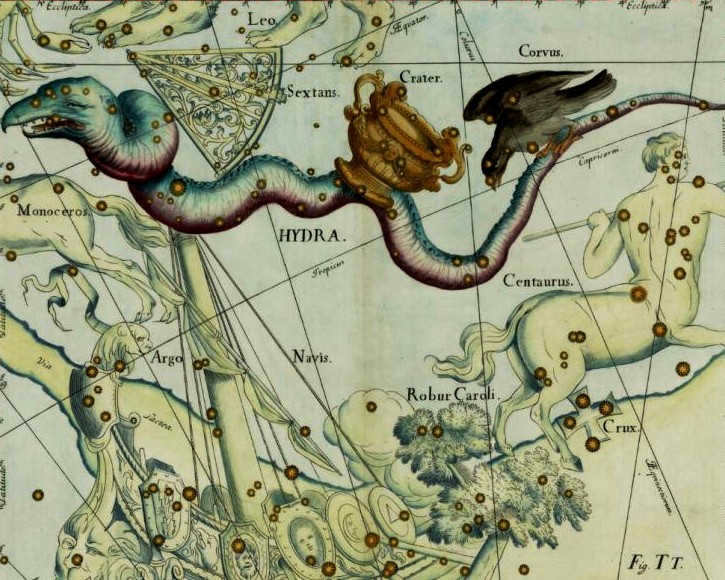 Hydra is a huge and mysterious constellation of the Southern Sky