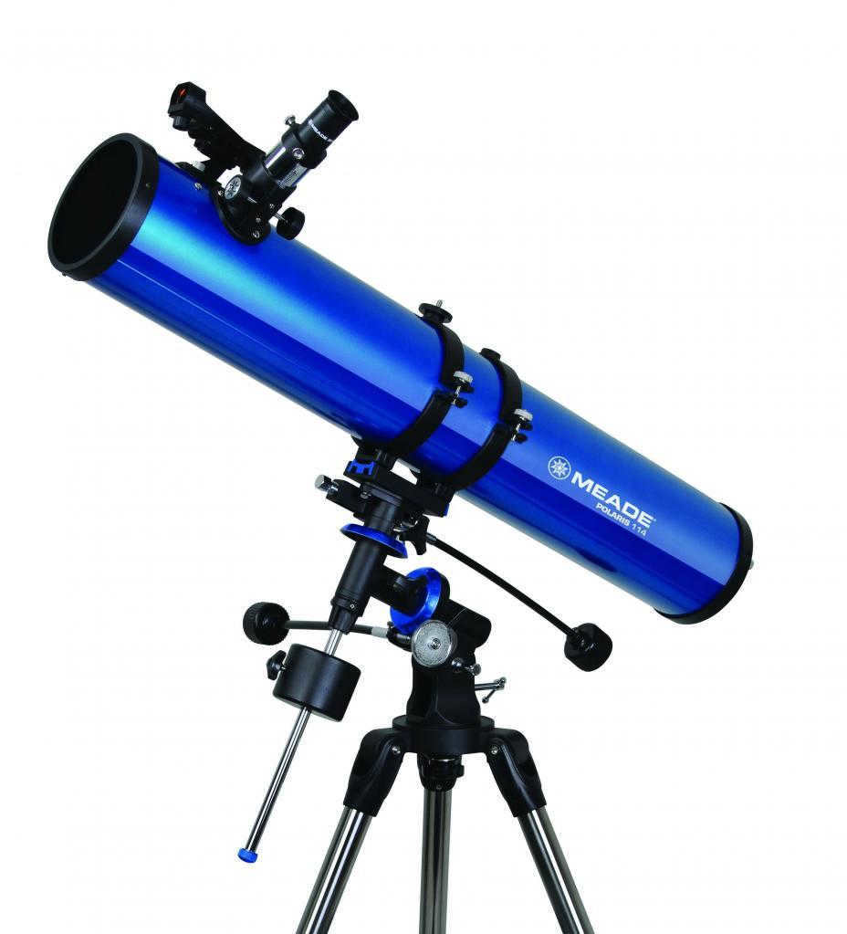 Newton reflector telescope