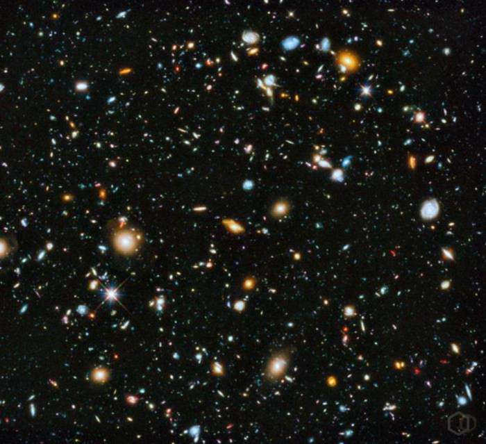 The universe is made of energy. 