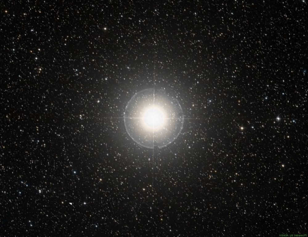 Shedar or alpha of Cassiopeia