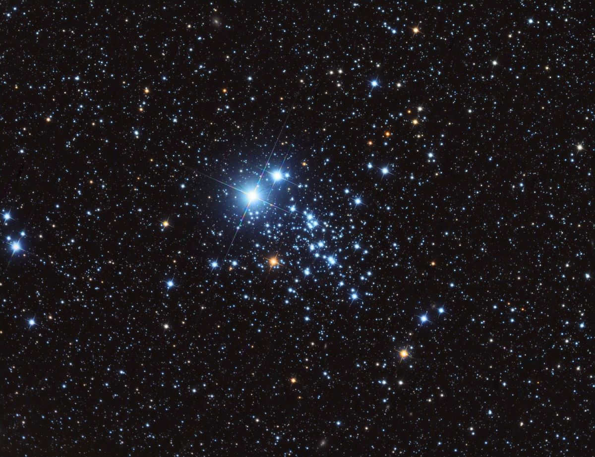 NGC 457 - diffuse cluster