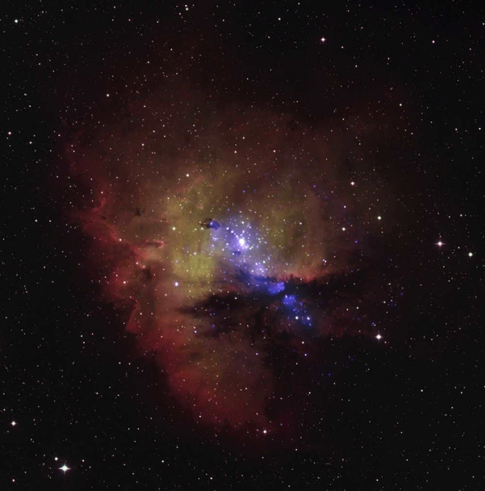 NGC 281 - emission nebula in the constellation Cassiopeia