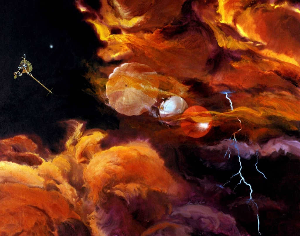Galileo probe explores Jupiter's atmosphere