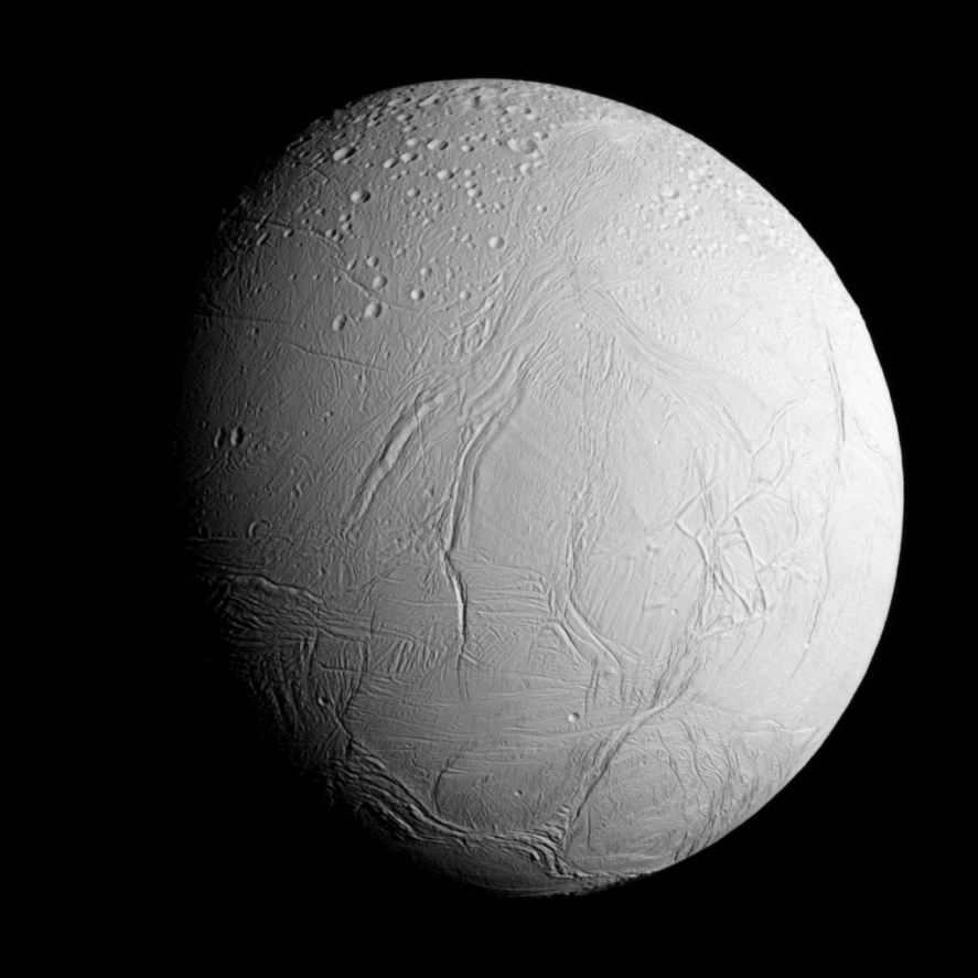 Enceladus: Saturn's tiny, shiny satellite