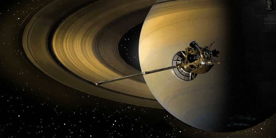 Artistic illustration of the Cassini lander