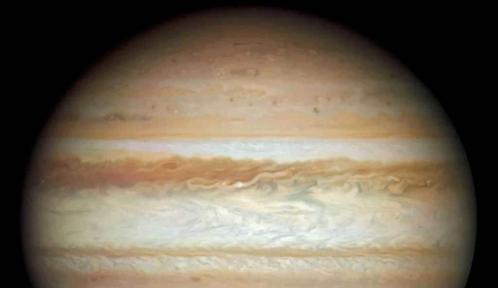 The temperature on Jupiter varies greatly depending on the layer in question