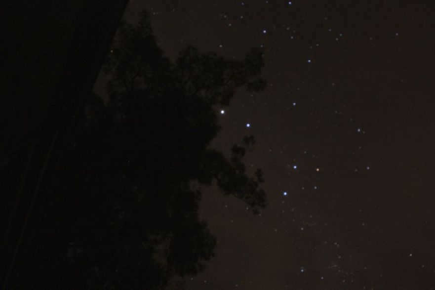 The Southern Cross, captured with a 30-second exposure.