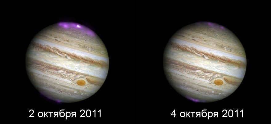 Polar Lights on Jupiter