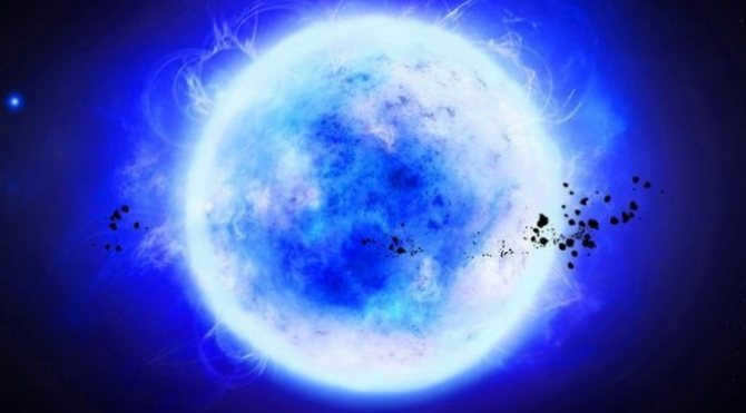 Blue supergiant Rigel