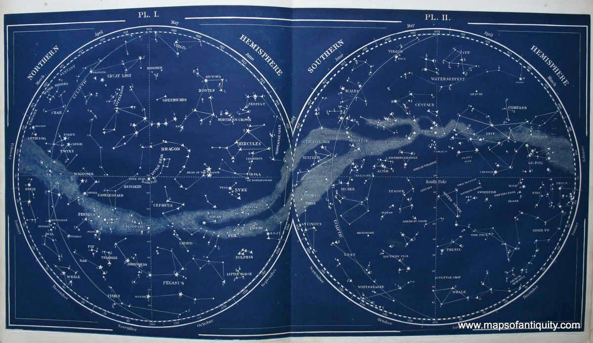 Constellations of the northern hemisphere. how to find. a little walk through the night sky