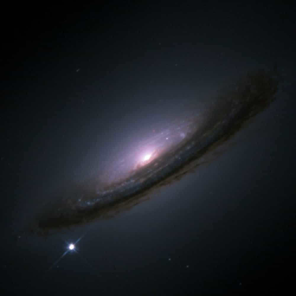 Hubble Telescope. Supernova star.