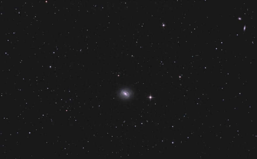 Infrared image of Messier 58