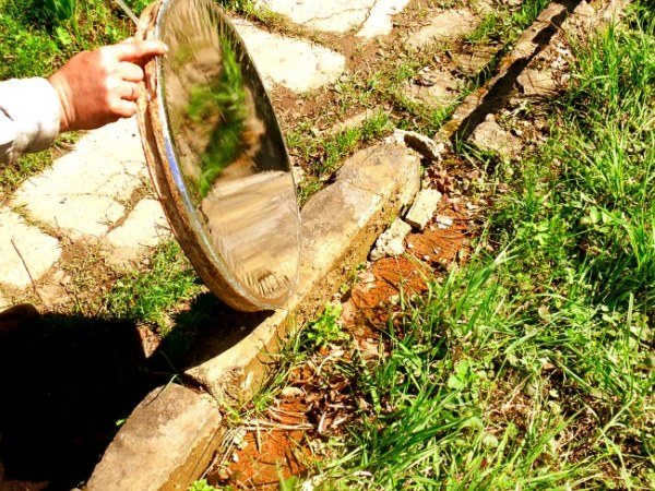параболическое зеркало из пленки