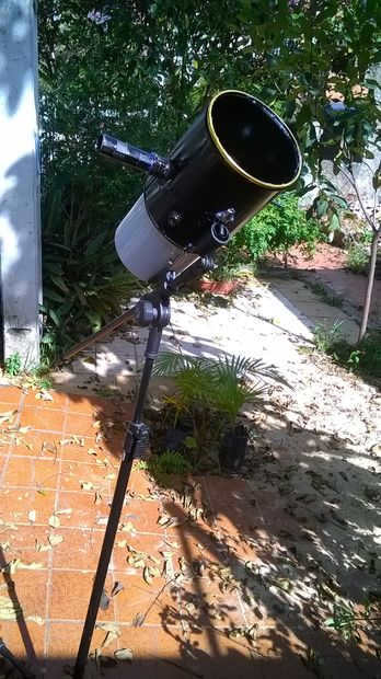 Recycled Newtonian Telescope