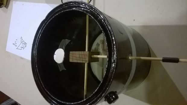 Recycled Newtonian Telescope