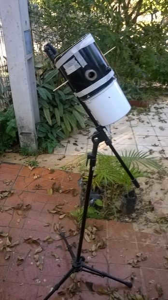 Recycled Newtonian Telescope