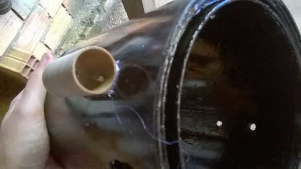 Recycled Newtonian Telescope
