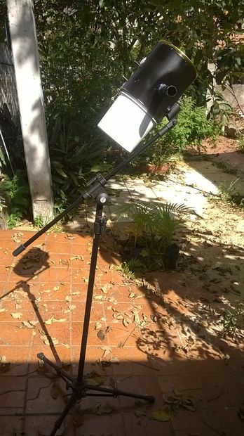 Recycled Newtonian Telescope