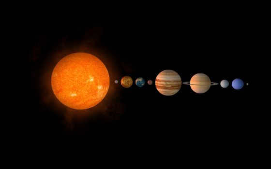 The system of planetary rotation around the Sun