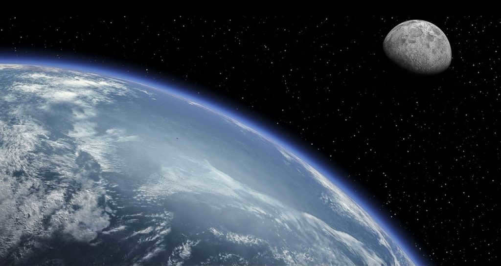 Distance from the Earth to the Moon