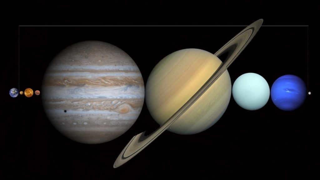 Between the Earth and the Moon you can put all the other planets of the solar system