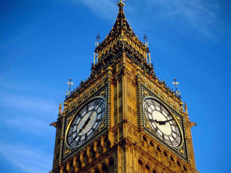 Big Ben - one of the most famous tower clocks