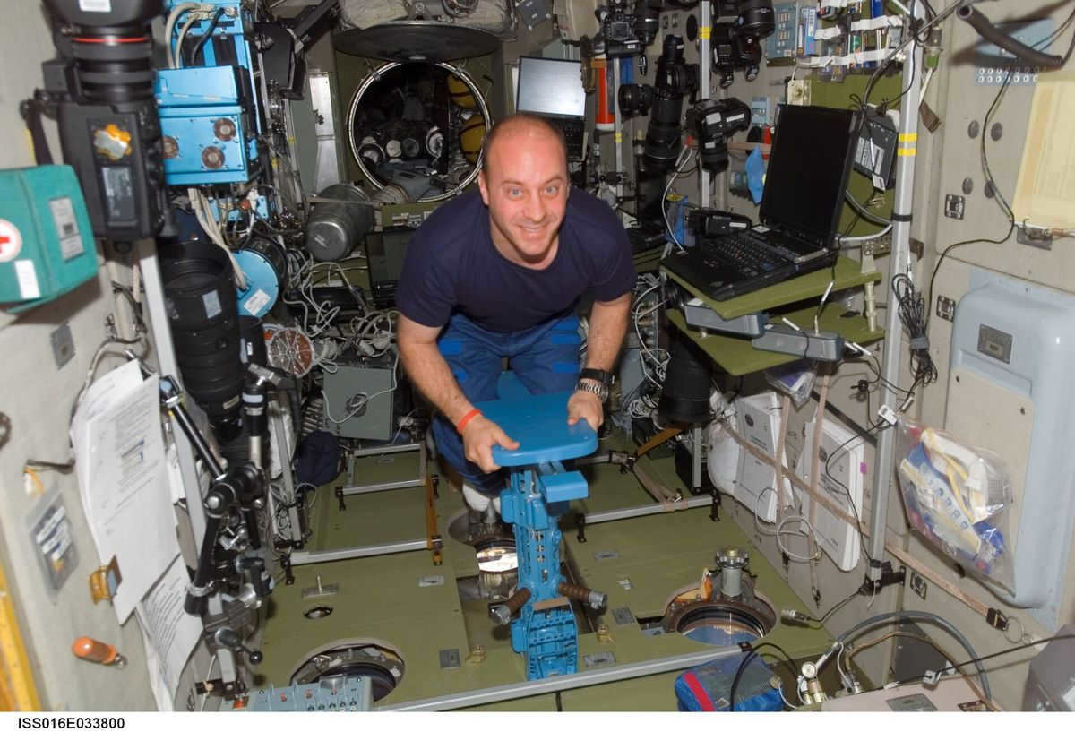Astronaut Ґarret Reisman