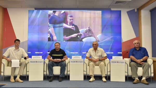 Press conference Prospects of space industry development in Crimea