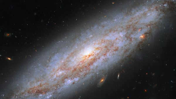 Galaxy NGC 3972 in the Big Dipper constellation