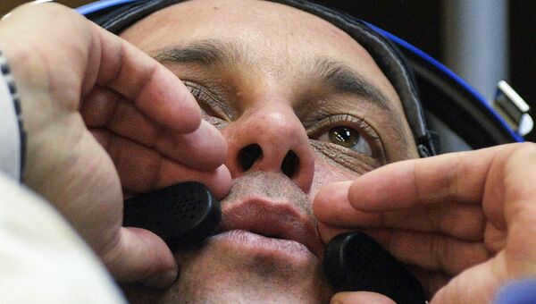 Cosmonaut of the main crew of the 42/43rd long-duration expedition to the International Space Station Anton Shkaplerov.
