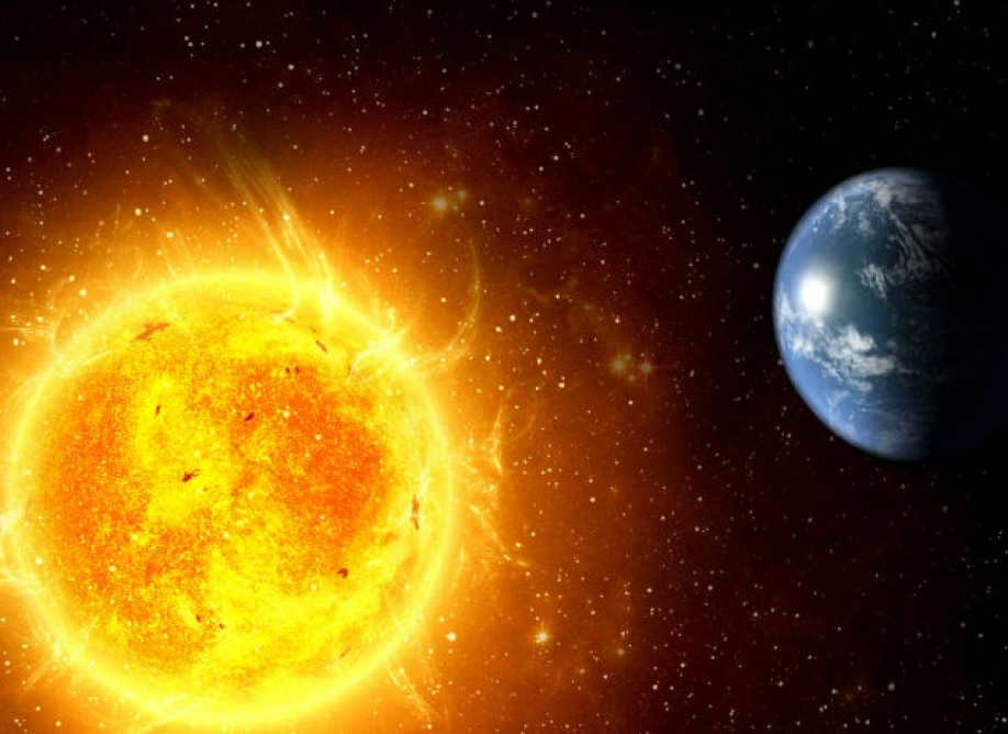 Distance from the Earth to the Sun.