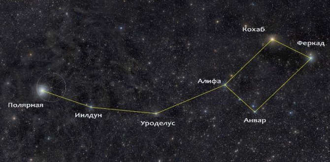 Stars of the Big Dipper
