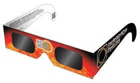Special glasses made of aluminized polyester