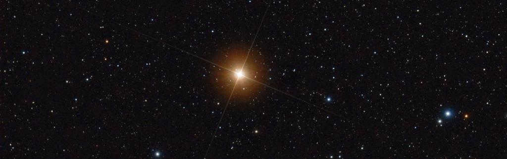 Aldebaran in the sky