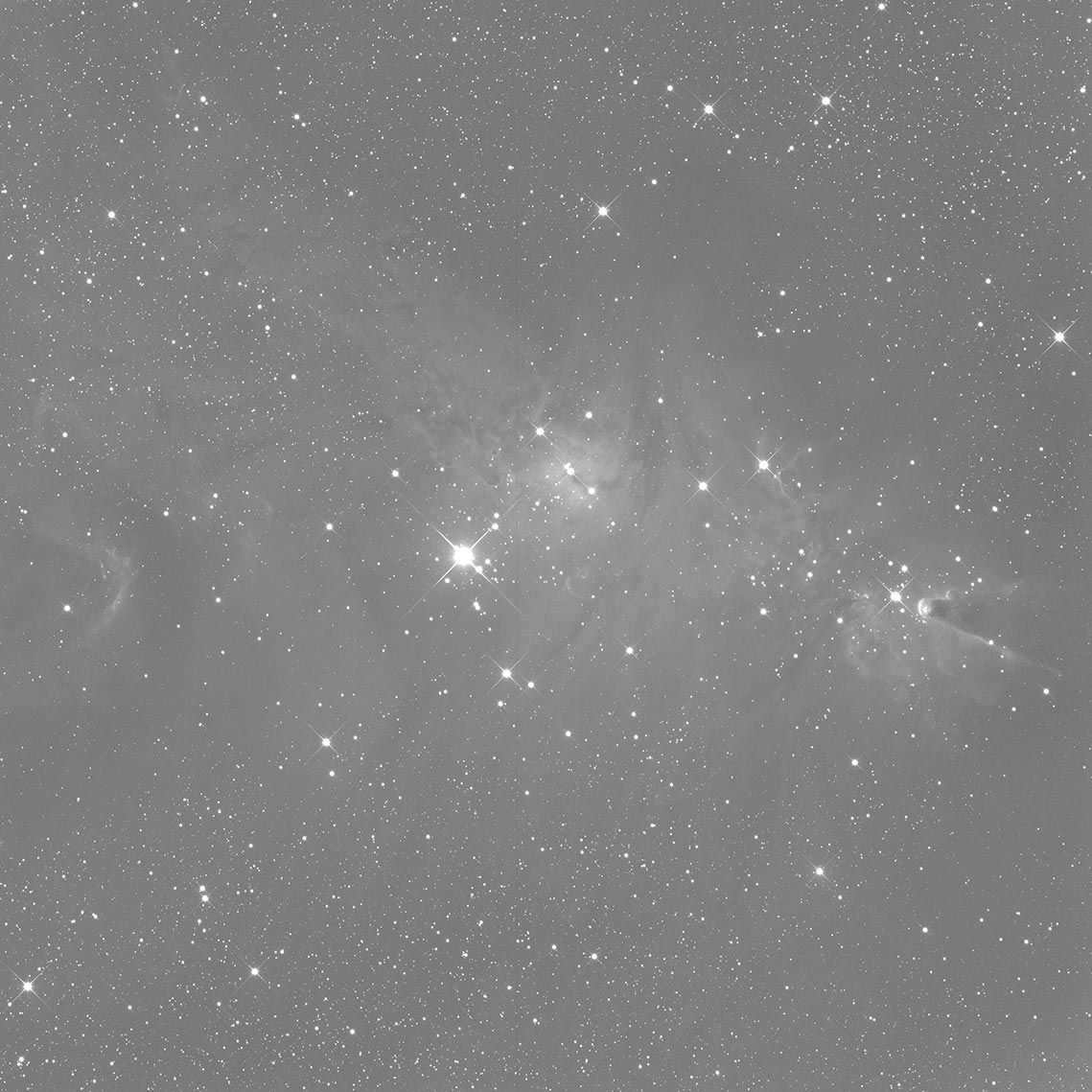 Cone nebula - sample dataset