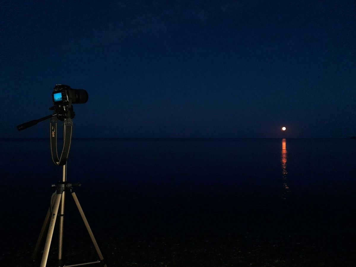 In our case, it's a Nikon D5600 with a Nikkor 18-140 mm f 3.5 - 5.6 G ED VR kit lens