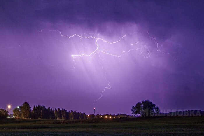 Rain and thunderstorms covered St. Petersburg at night Thunderstorm, Beauty, Beautiful, Lightning, Vertical Video, Video, Silent, Longpost, St. Petersburg
