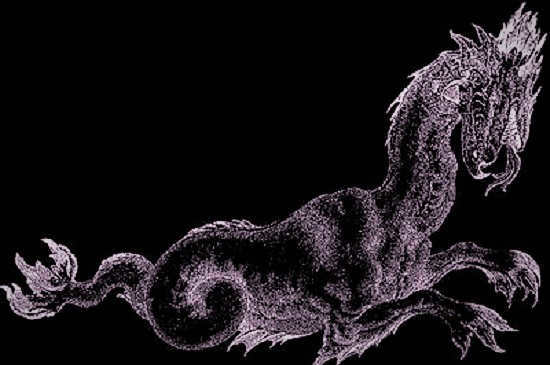 Mythological creature Cetus (image)