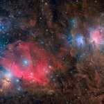 Orion belt nebulae