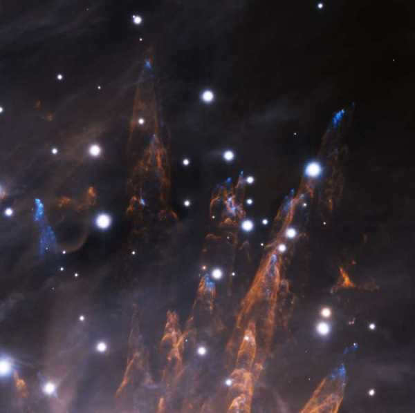 A new photograph of the Orion Nebula taken by the Gemini Telescope